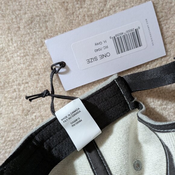 Reigning Champ 6-Panel Cotton Cap (x2) in Navy and Grey - Picture 7 of 8